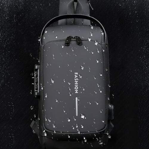 Stylish Anti-Theft Crossbody Bag - Nina-Black-State of Style