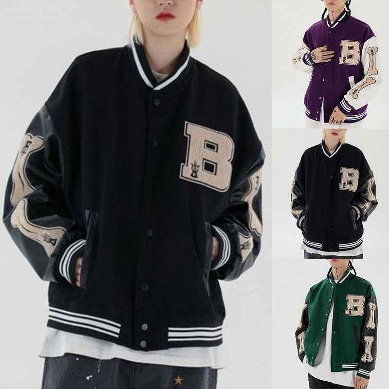 Stylish Baseball Jacket For Women | Comfortable & Trendy-Green-M-State of Style