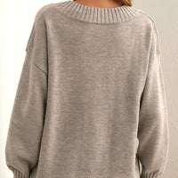 Stylish Cashmere Jumper for Women - Elara-Beige-S-State of Style