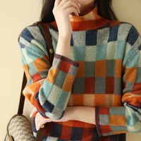 Stylish Cashmere Women's Turtleneck - Celeste-XS-State of Style