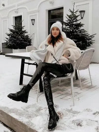 Stylish Casual Women's Winter Coat - Amélie-S-State of Style