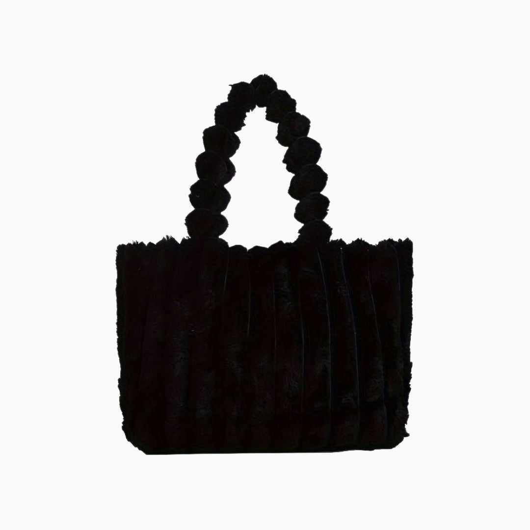 Stylish Chunky Shoulder Bag - Evi-Black-State of Style