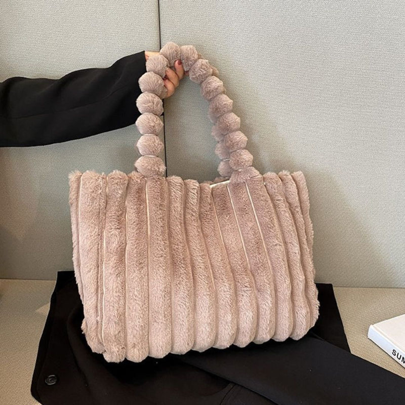Stylish Chunky Shoulder Bag - Evi-Khaki-State of Style