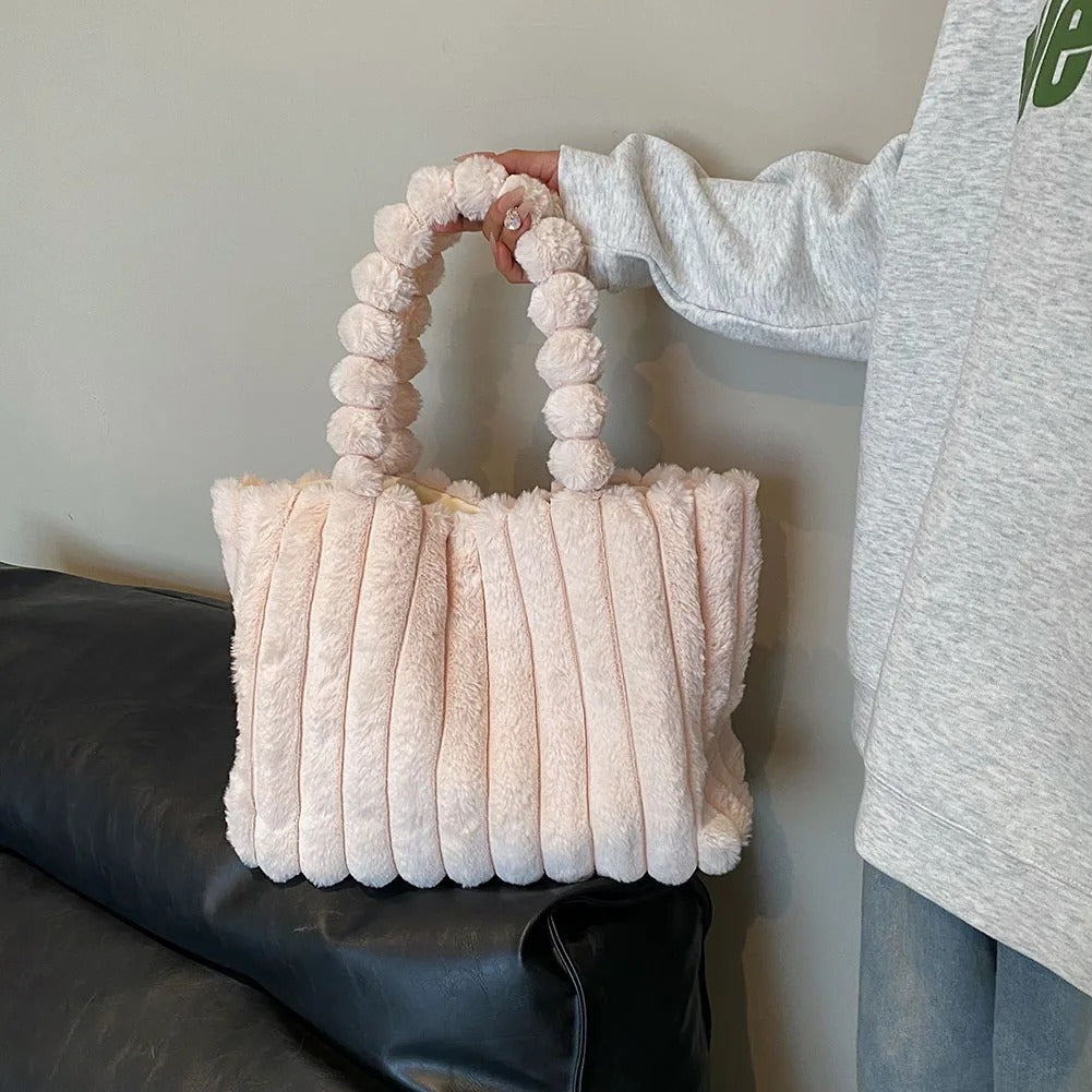 Stylish Chunky Shoulder Bag - Evi-Khaki-State of Style