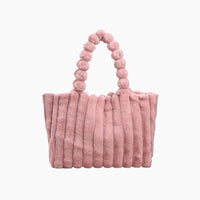 Stylish Chunky Shoulder Bag - Evi-Pink-State of Style