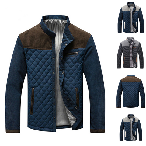 Stylish Comfortable Men's Jacket - Mason-Dark Grey-M-State of Style