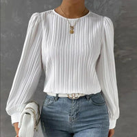 Stylish Comfortable Women’s Sweater – Evelina-White-S-State of Style