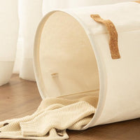 Stylish Cotton Linen Laundry and Toy Basket - EcoNest-State of Style