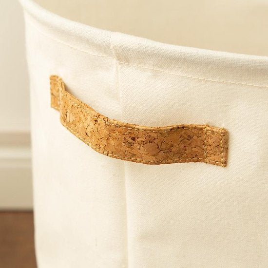 Stylish Cotton Linen Laundry and Toy Basket - EcoNest-State of Style