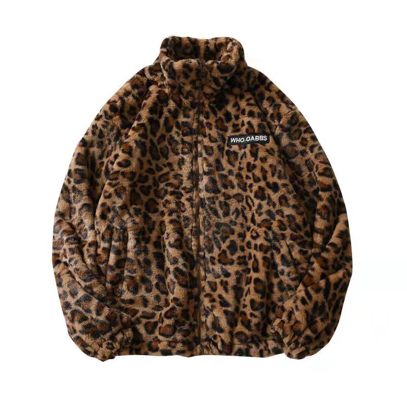 Stylish Crystal Jacket | Warm & Chic for Women-Leopard-One Size-State of Style