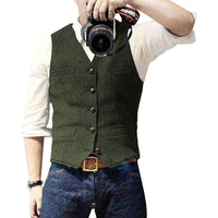 Stylish Denim Vest for Men - Mason-Green-XS-State of Style