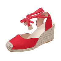 Stylish espadrille sandals for women – Maribel-Red-3-State of Style