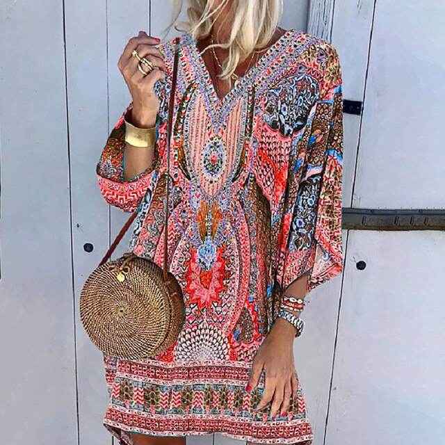 Stylish Eva Summer Dress for Women | Perfect for Hot Days-Blue-S-State of Style