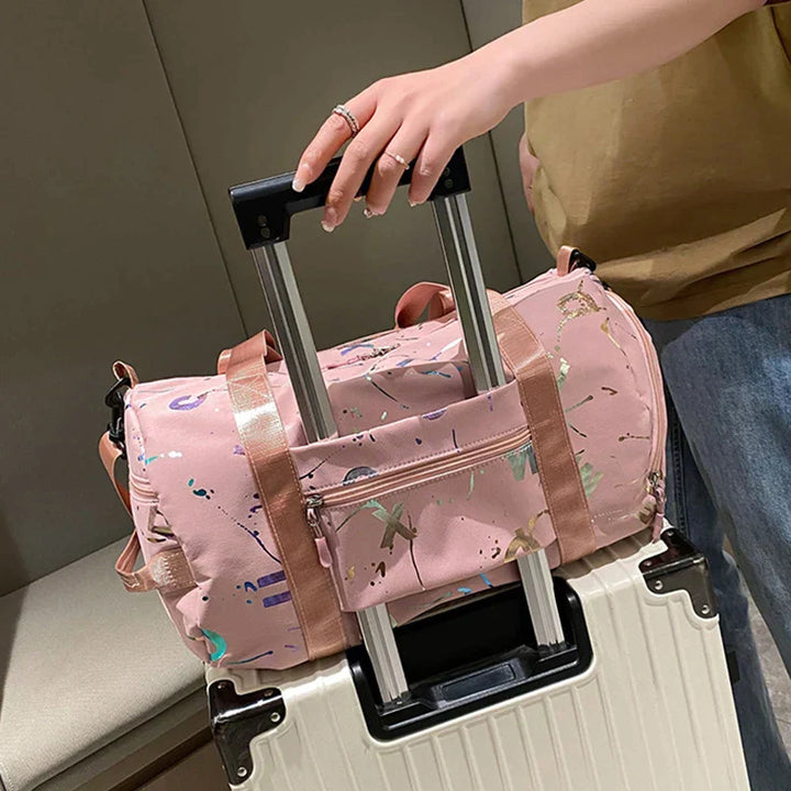 Stylish & Functional Sports Bag – ZenCarry-Beige-State of Style