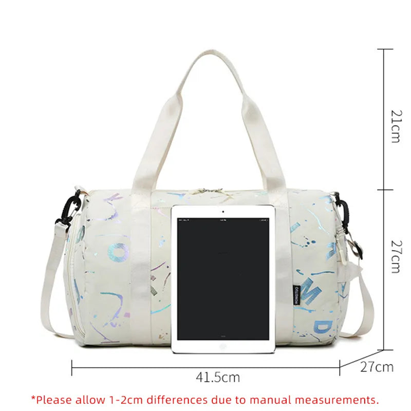Stylish & Functional Sports Bag – ZenCarry-Beige-State of Style