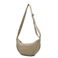 Stylish Half Moon Crossbody Bag - Luna-Black-State of Style