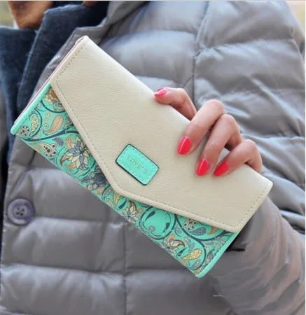 Stylish Hammock Wallet with Card Holder-Green-State of Style