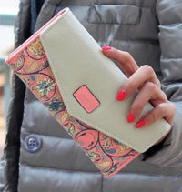 Stylish Hammock Wallet with Card Holder-Pink-State of Style