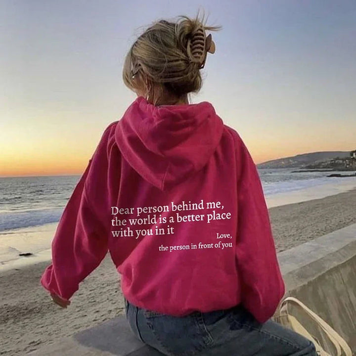 Stylish Heartwarming Ladies Hoodie - Aurora-Red-S-State of Style