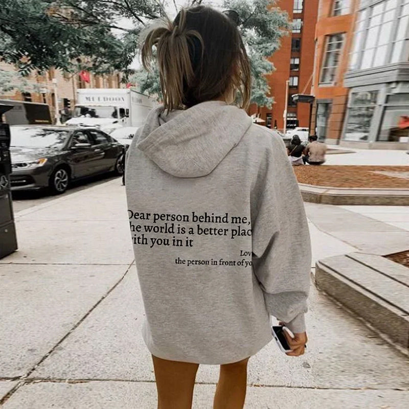 Stylish Heartwarming Women's Hoodie - Aurora-Gray-S-State of Style