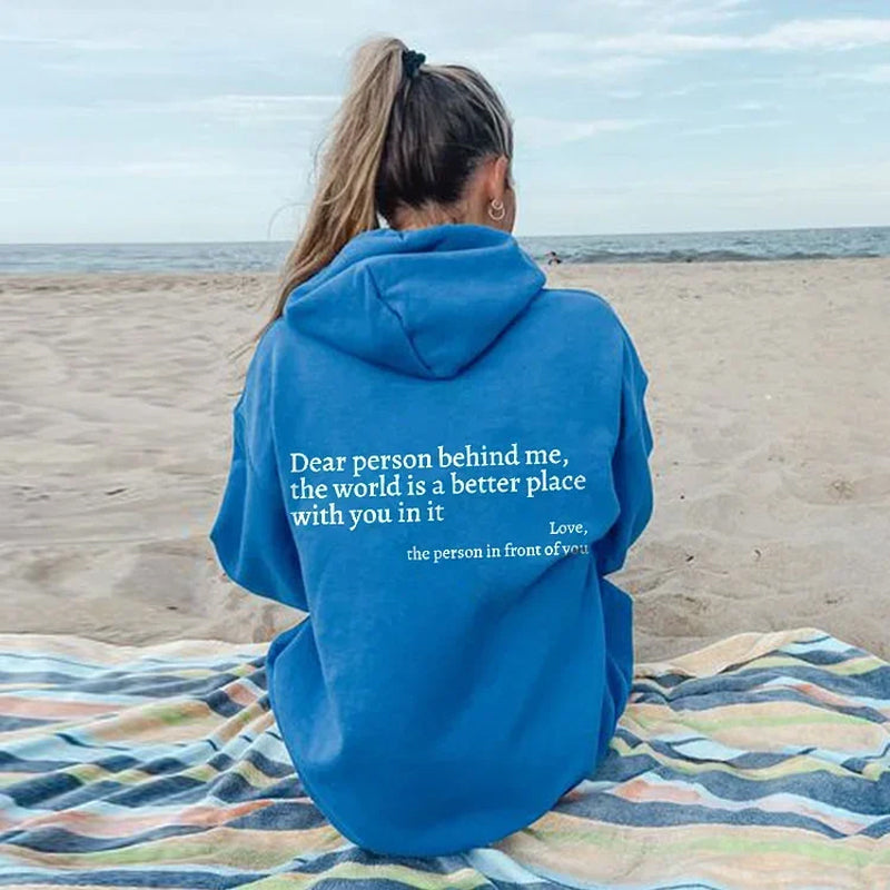 Stylish Heartwarming Women's Hoodie - Aurora-Sky blue-S-State of Style