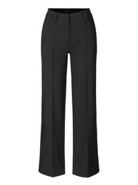 Stylish High-Waisted Pants - Luna-Black-S-State of Style