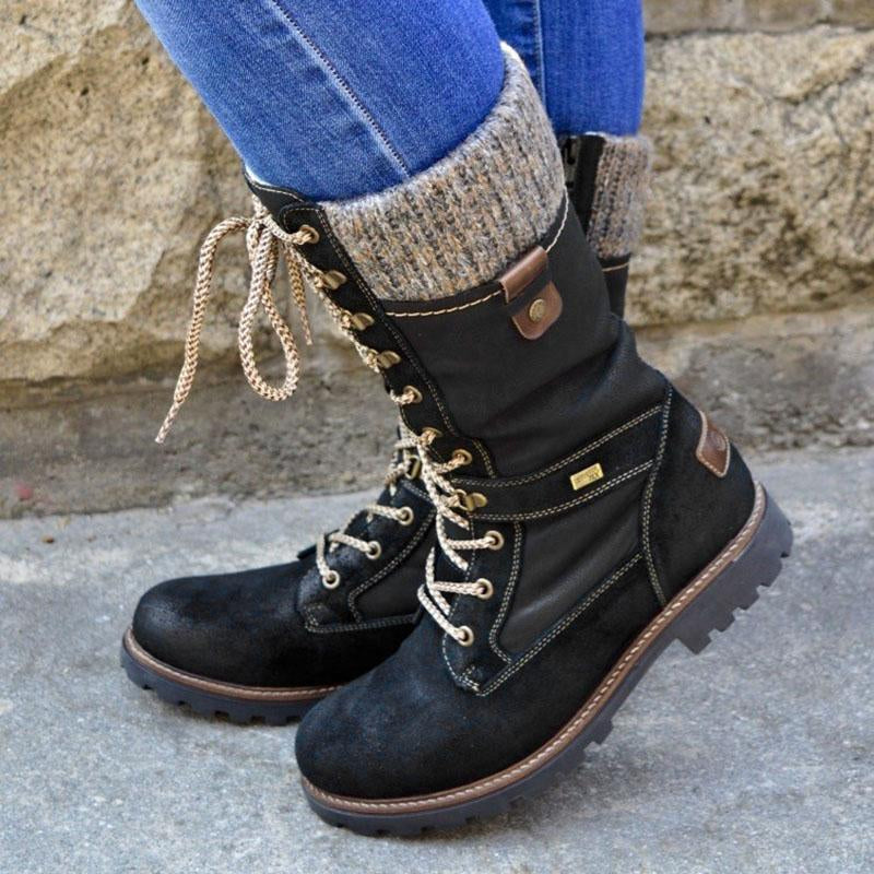 Stylish High Women’s Winter Boots - Nora-Black-5-State of Style