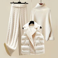 Stylish Knitted Clothing Set - Sofie-Pants-S-State of Style