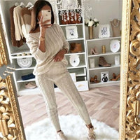 Stylish Knitted Ensemble | Perfect for Cold Days-Pink-S-State of Style