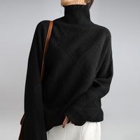 Stylish Ladies' Roll Neck Jumper - Isabella-Beige-S-State of Style