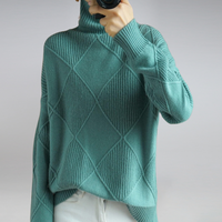 Stylish Ladies' Roll Neck Jumper - Isabella-Blue-S-State of Style