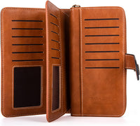 Stylish Large-Capacity Wrist Wallet-Black-12 Card Slots-State of Style