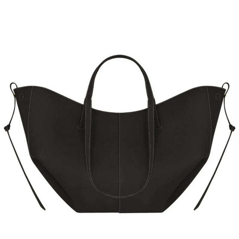 Stylish Leather Handbag - Adeline-Black-State of Style