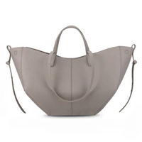 Stylish Leather Handbag - Adeline-Grey-State of Style