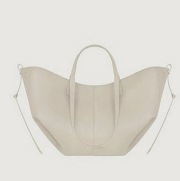 Stylish Leather Handbag - Adeline-White-State of Style
