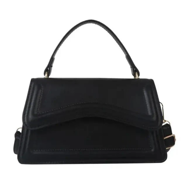 Stylish Leather Ladies Shoulder Bags - LuxeClass-Black-State of Style