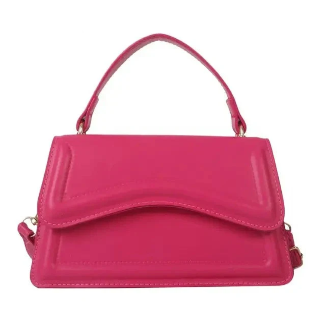 Stylish Leather Ladies Shoulder Bags - LuxeClass-Pink-Red-State of Style