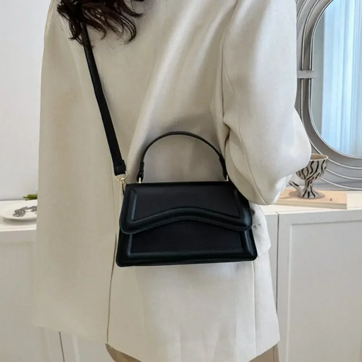 Stylish Leather Ladies Shoulder Bags - LuxeClass-White-State of Style