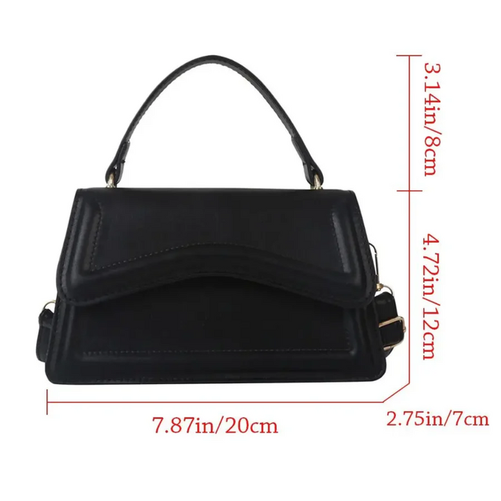 Stylish Leather Ladies Shoulder Bags - LuxeClass-White-State of Style