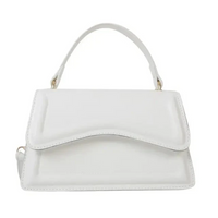 Stylish Leather Ladies Shoulder Bags - LuxeClass-White-State of Style