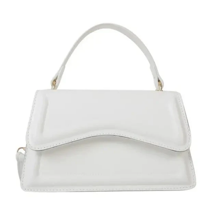 Stylish Leather Ladies Shoulder Bags - LuxeClass-White-State of Style