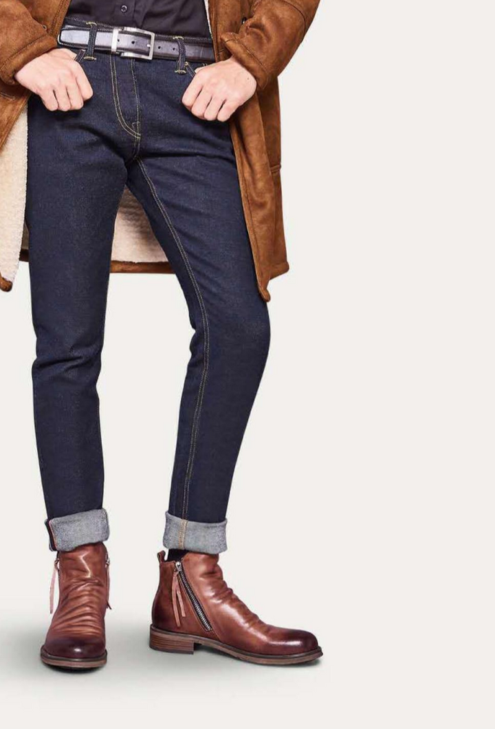 Stylish Leather Men's Boots - Milan-Black-5-State of Style