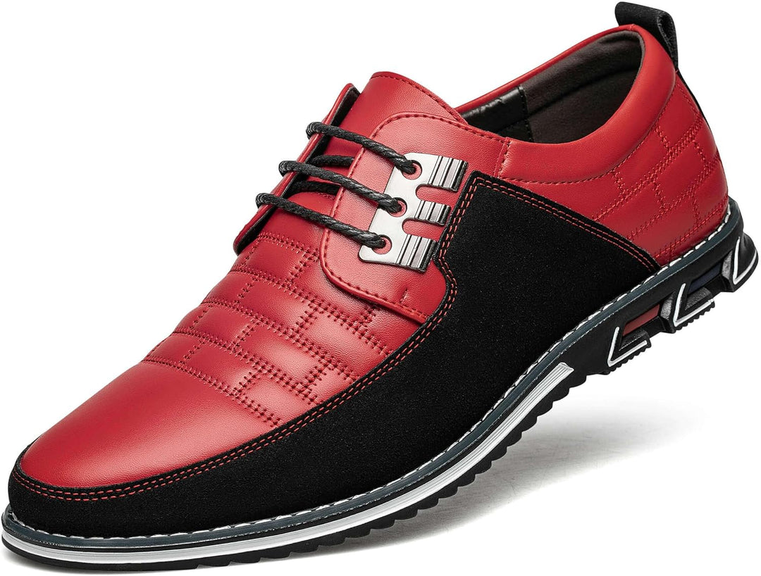 Stylish Leather Men's Shoes - James-Black-6.5-State of Style