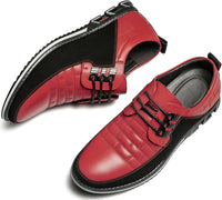 Stylish Leather Men's Shoes - James-Black-6.5-State of Style