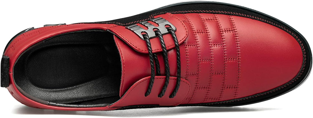 Stylish Leather Men's Shoes - James-Black-6.5-State of Style