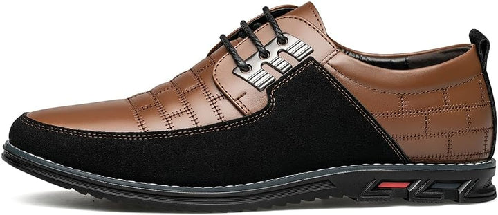 Stylish Leather Men's Shoes - James-Black-6.5-State of Style