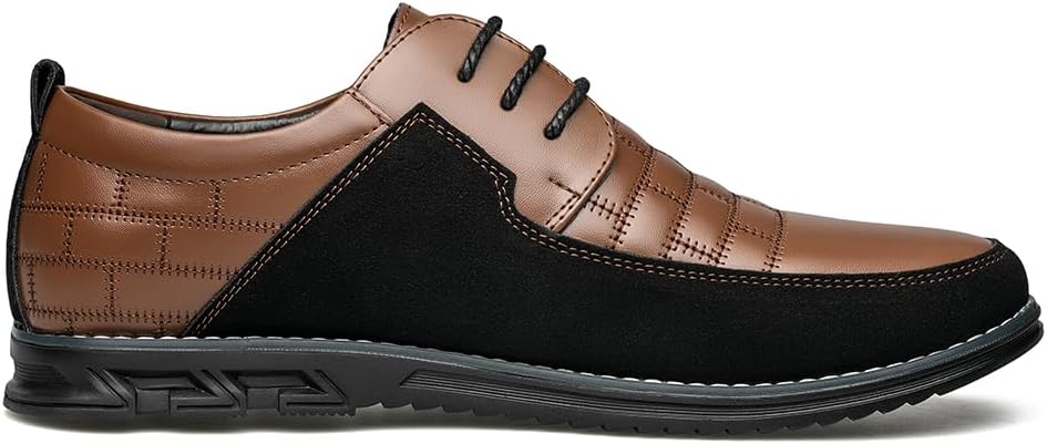 Stylish Leather Men's Shoes - James-Black-6.5-State of Style