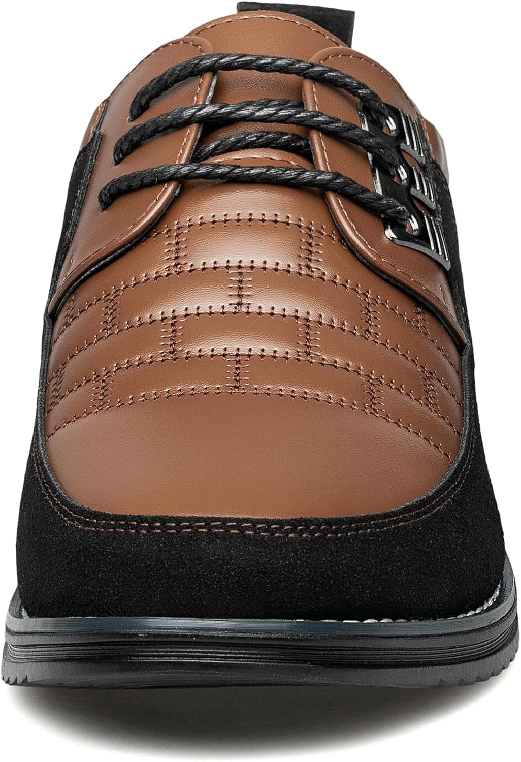 Stylish Leather Men's Shoes - James-Black-6.5-State of Style