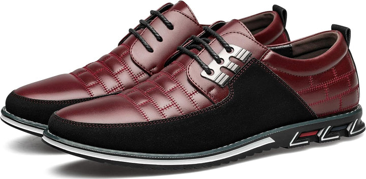 Stylish Leather Men's Shoes - James-Black-6.5-State of Style
