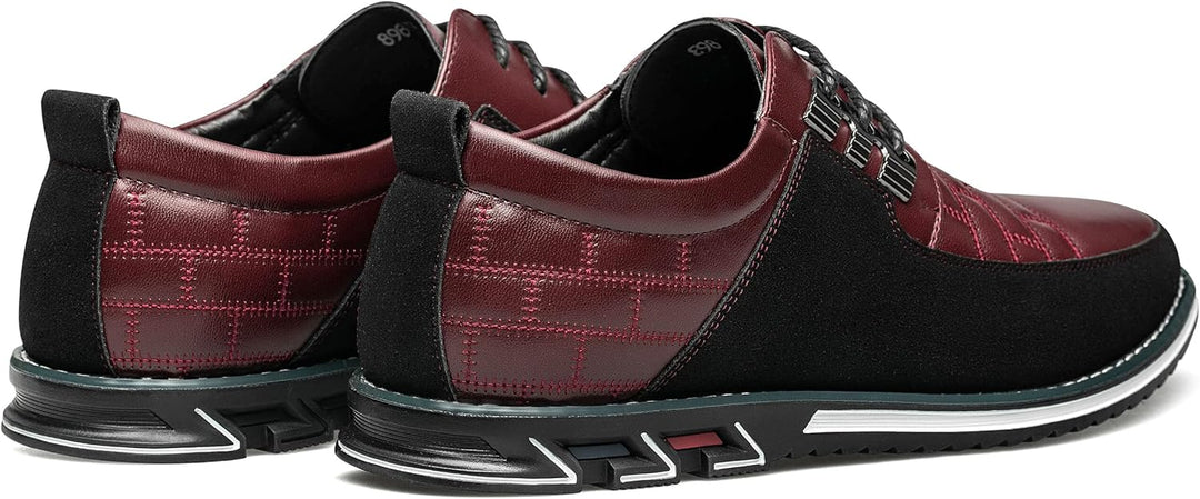 Stylish Leather Men's Shoes - James-Black-6.5-State of Style